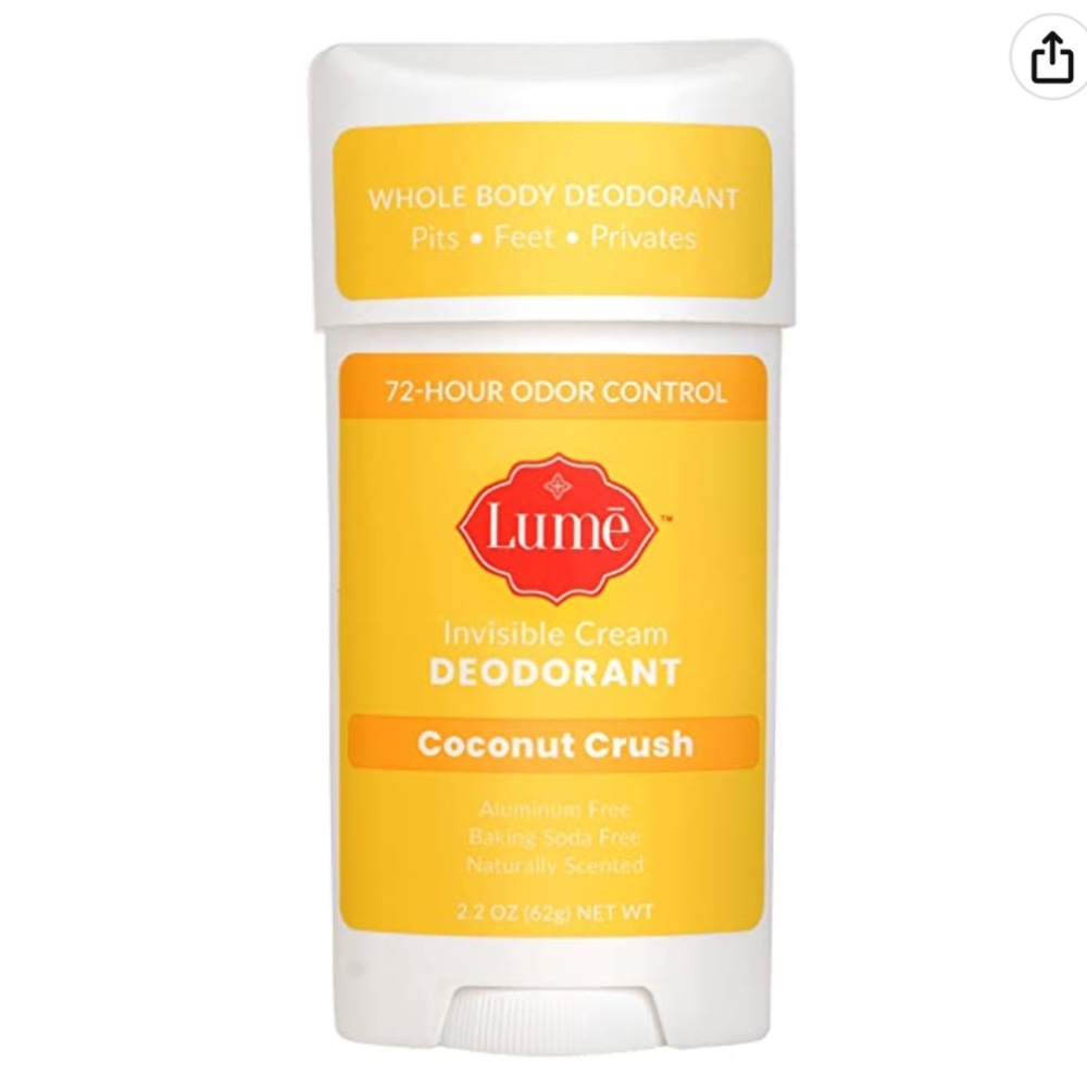 Brand New Lume Deodorant Cream Stick - for Underarms and Private Parts!